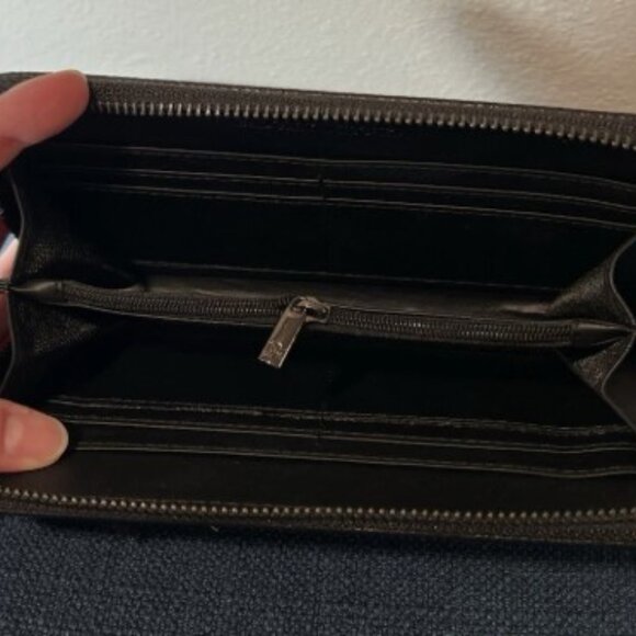 Badgley Mischka Black Studded Crossbody and Wallet New with Tags - Picture 3 of 4